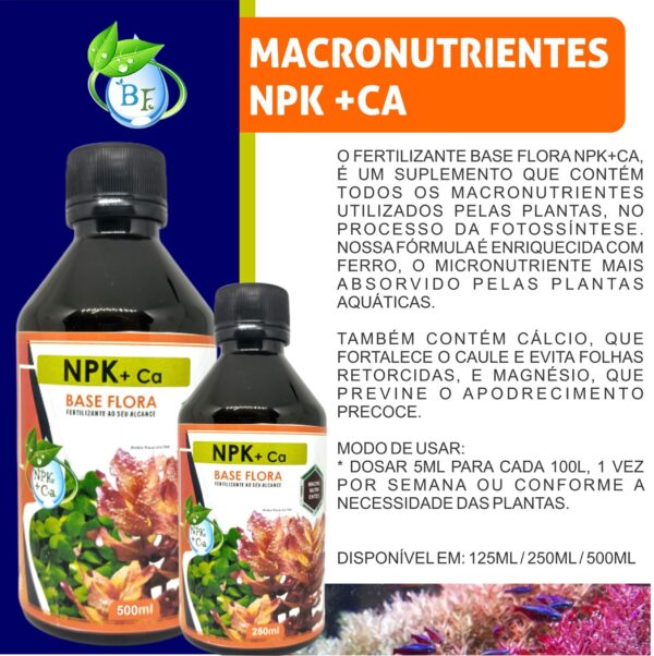 Base Flora NPK + Ca 125ml - Imagem 2